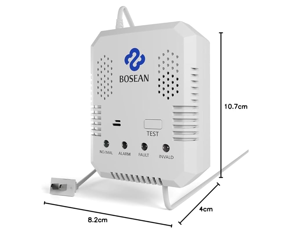 ガス漏れ警報器　10個 Amazon.co.jp: BOSEAN ガス漏れ警報器 都市ガス用 CH₄ ガス警報